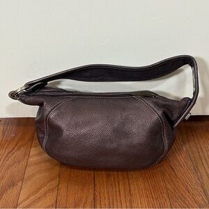 The Sak Pink Label Leather Small Shoulder Bag copper